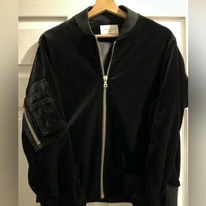 Sandro velvet jacket, pre owned in good condition